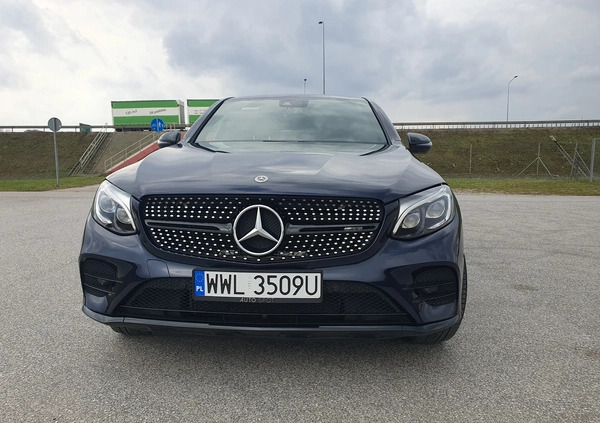 Mercedes-Benz GLC cena 189000 przebieg: 124300, rok produkcji 2018 z Kobyłka małe 562